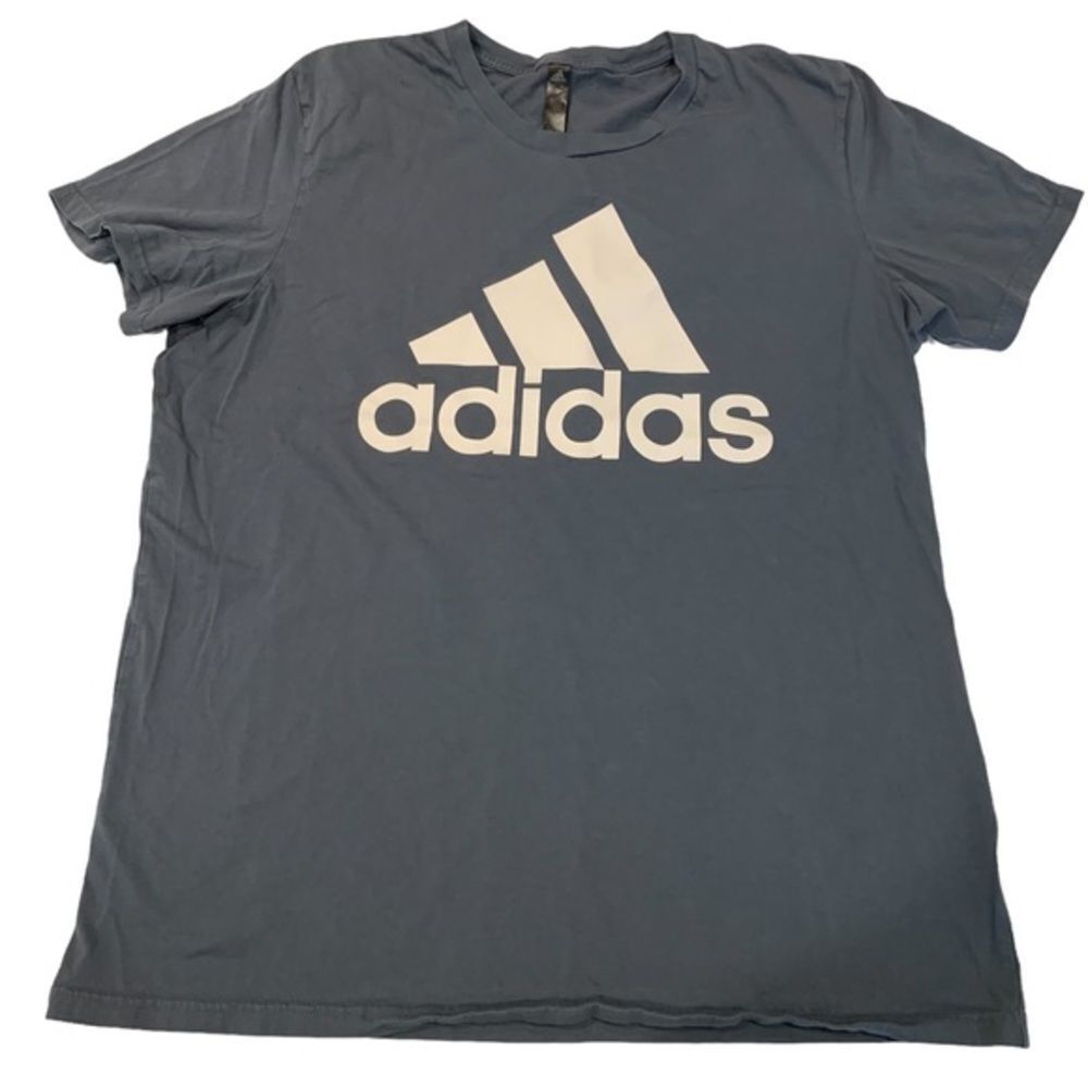 Adidas Smokey Blue Men’s Tee Shirt L